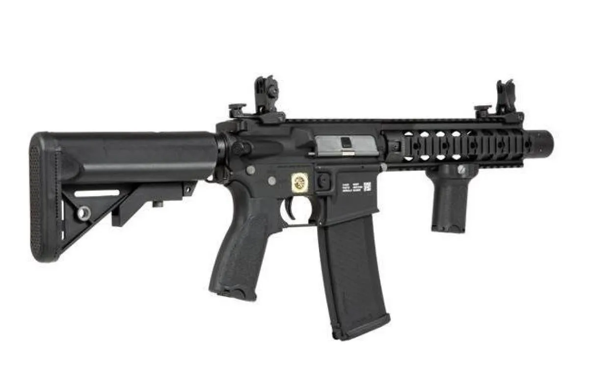 Specna Arms RRA SA-E05 EDGE Carbine mit ASR Mosfet Black AEG 0,5 Joule